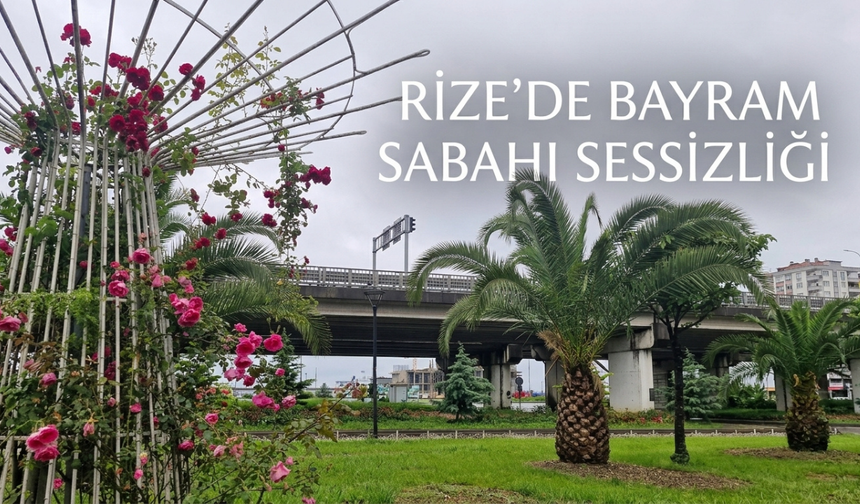 Herkes Bayramda, Fırıncılar Mesaide: Rize Sabahı Sessiz Uyandı