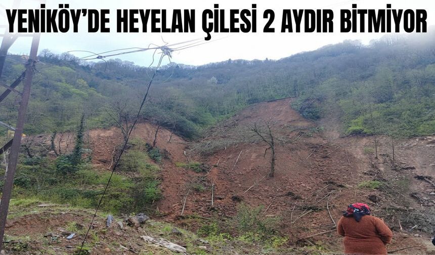 Rize’de Heyelan Sonrası Kapanan Köy Yolu 2 Aydır Açılamadı