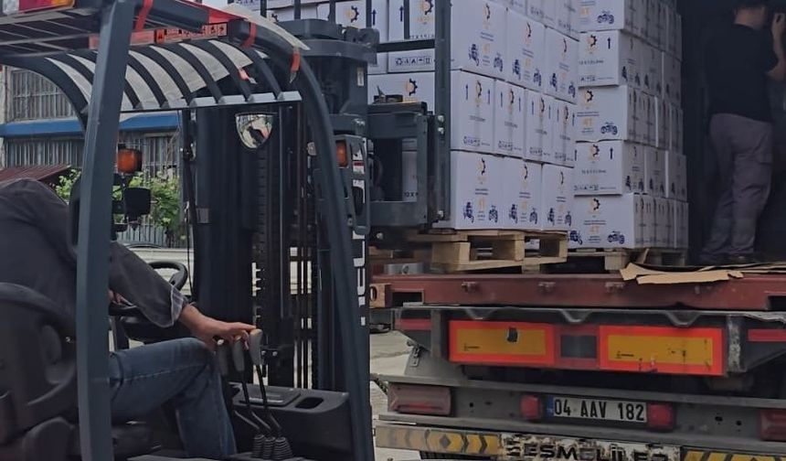 Samsun'dan Fildişi Sahili'ne ilk ihracat