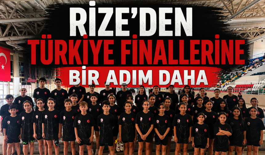Rize'nin Triatloncuları Türkiye Finaline Koşuyor