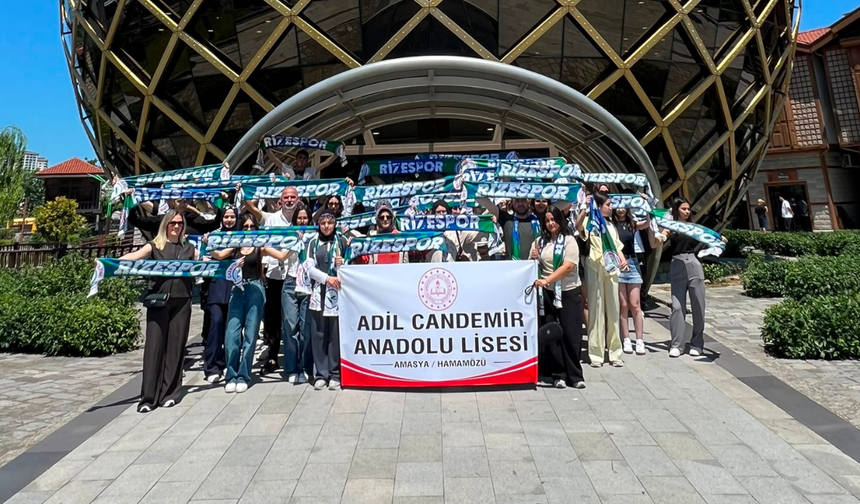 Amasyalı Öğrenciler Rize’ye Hayran Kaldı