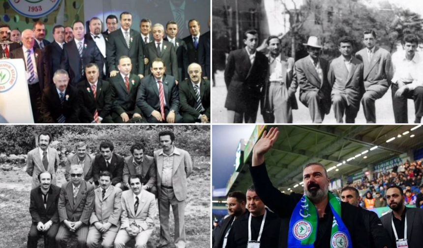 Profesyonelliğe Geçişten Günümüze: Rizerspor Kulübü Başkanları