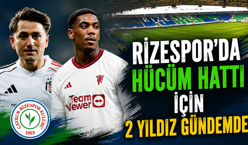 Rizespor’da Hücüm Hattı İçin İki Yıldız Gündemde