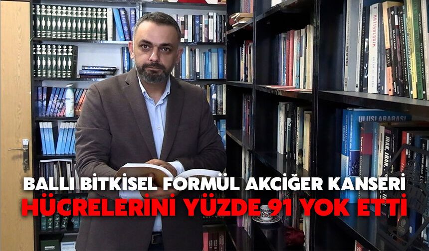 Ballı Bitkisel Formül Akciğer Kanseri Hücrelerini Yüzde 91 Yok Etti
