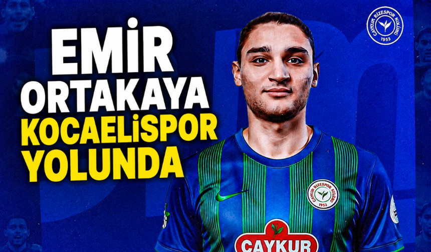 Emir Ortakaya Kocaelispor Yolunda