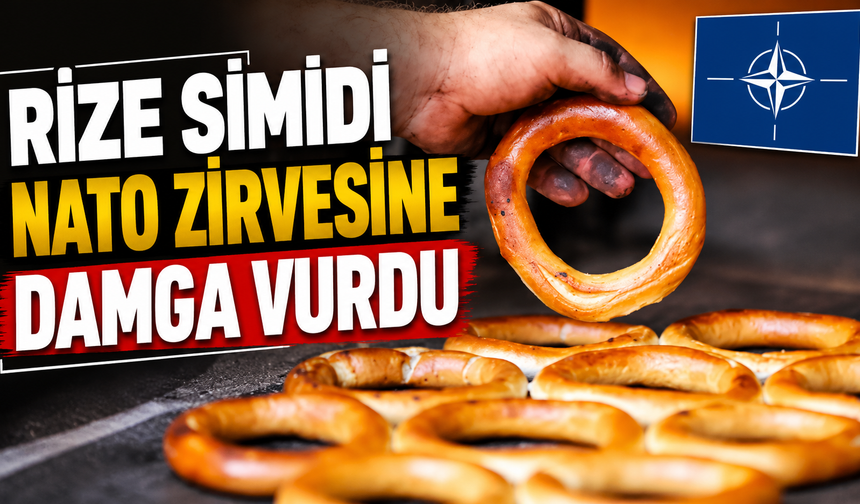 NATO Zirvesi'nde Rize Simidi Keyfi