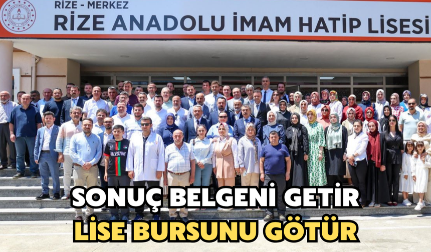 Rize’de Başarılı Öğrencilere Aylık 5 Bin TL’ye Kadar Burs Desteği