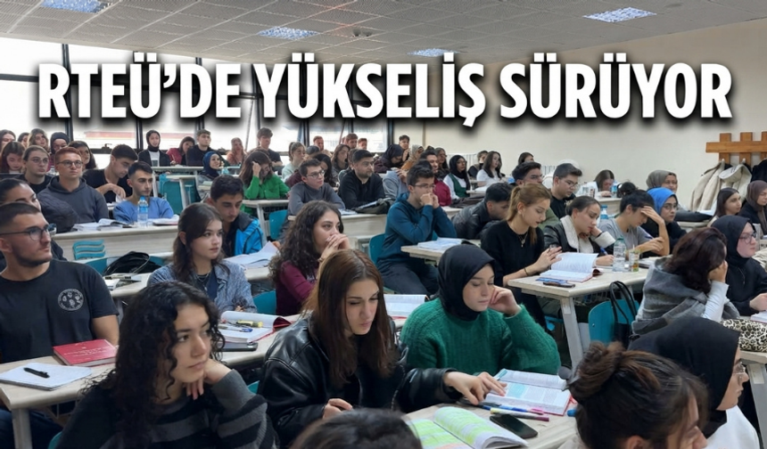 Rteü Rektörü Yılmaz: “Heyecanımız İlk Günkü Gibi Devam Ediyor