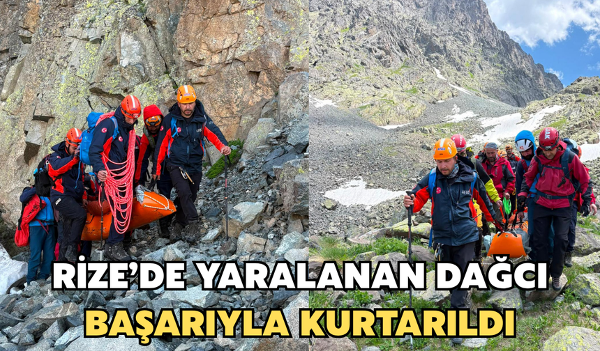 Verçenik Dağı’nda Yaralanan Dağcı Başarıyla Kurtarıldı