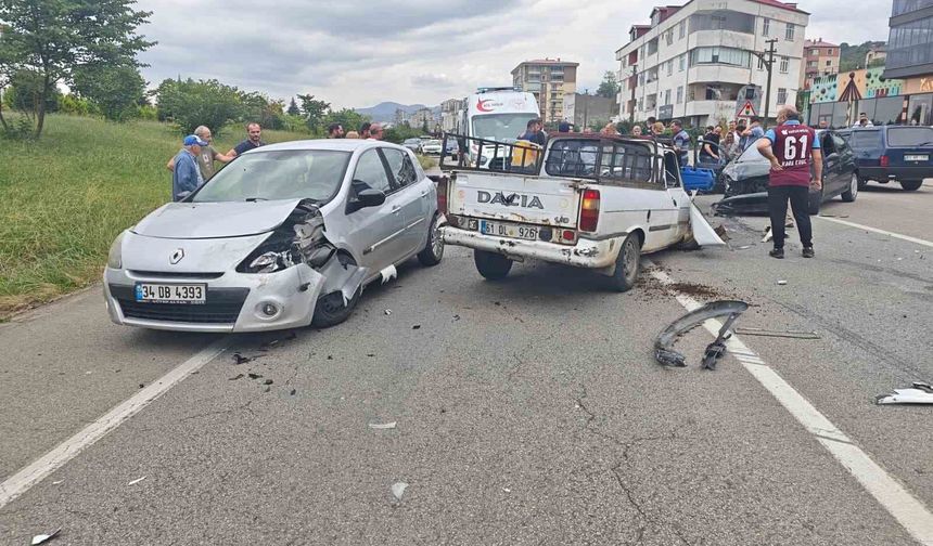 Trabzon'da Zincirleme Kaza: Çok Sayıda Yaralı Var