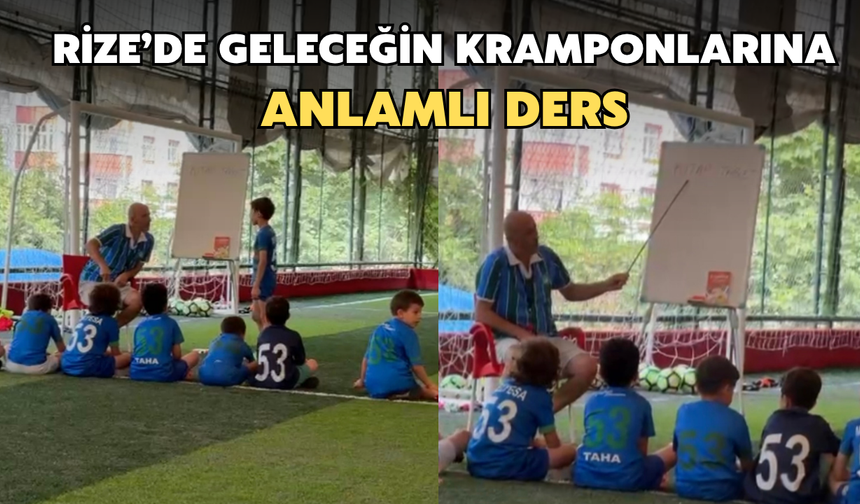 Geleceğin Kramponlarına Kitap Sevgisi: Rize’de Sahada Anlamlı Ders