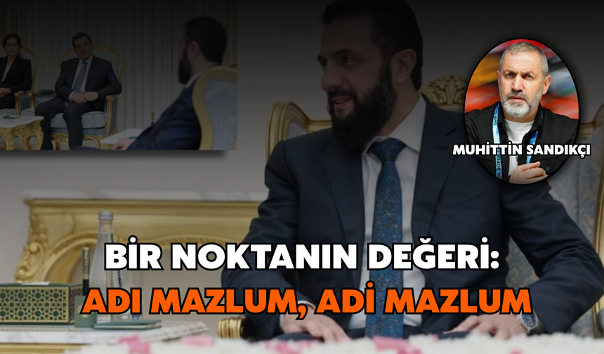 Bir Noktanın Değeri: Adı Mazlum, Adi Mazlum