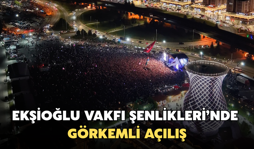 Ekşioğlu Vakfı 26. Ovit Yayla Şenlikleri’nde Görkemli Açılış