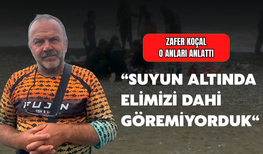 16 Yaşındaki Çocuğu Denizden Çıkaran Dalgıç O Anları Anlattı