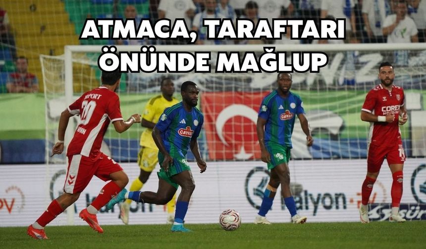 Atmaca, Taraftarı Önünde Tatsız Başladı