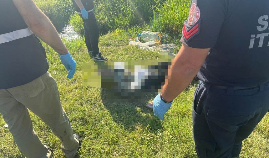 Samsun'da Yaşlı Adam Kanalda Ölü Bulundu
