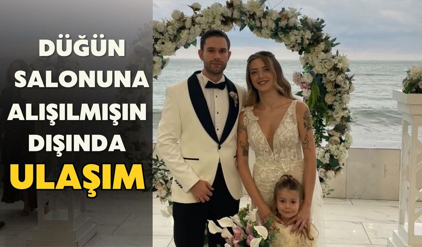 Düğün Salonuna Minibüsle Gittiler