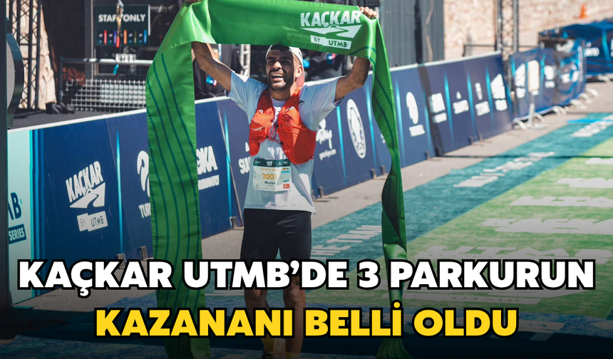 Kaçkar by UTMB’de 100K, 50K ve 20K Parkurlarının Kazananları Belli Oldu