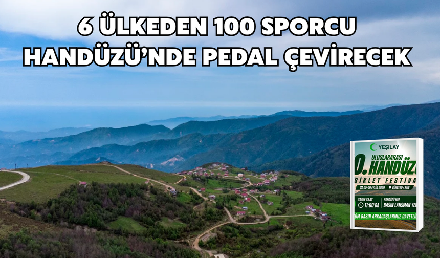 6 Ülkeden 100 Sporcu Handüzü’nde Pedal Çevirecek