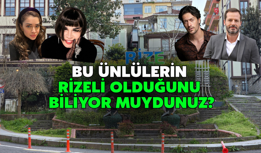 Onlarda Rizeli: Görünce Şaşıracaksınız