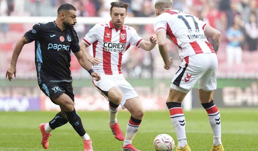 Karadeniz Derbisinde Galibiyet Trabzonspor'un
