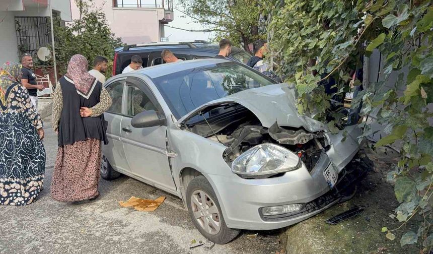 Samsun'da 4 Araç Birbirine Girdi