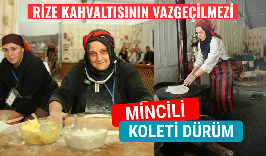 Rize Kahvaltılarının Vazgeçilmezi: Mincili Koleti Dürüm