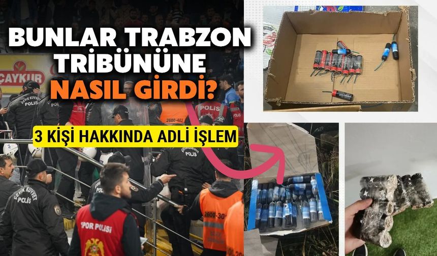 Çaykur Rizespor-Trabzonspor Derbisinin Ardından 3 Kişiye İşlem, 2 Araca Ceza