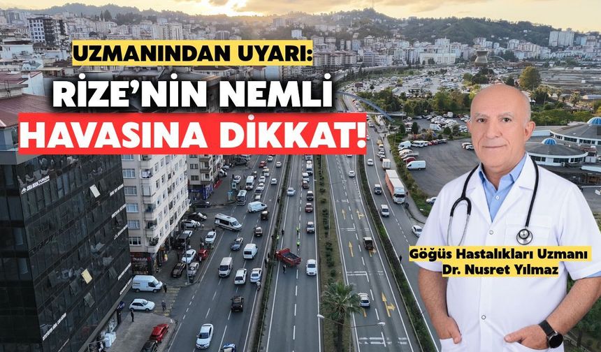 Uzmanından Rizelilere Solunum Yolu Enfeksiyonu Uyarısı