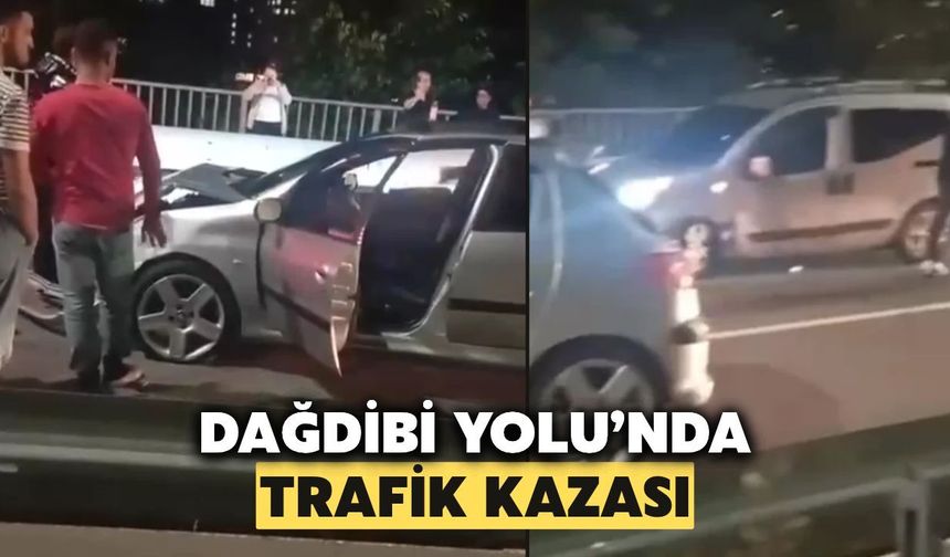 Rize Dağdibi Yolunda Trafik Kazası