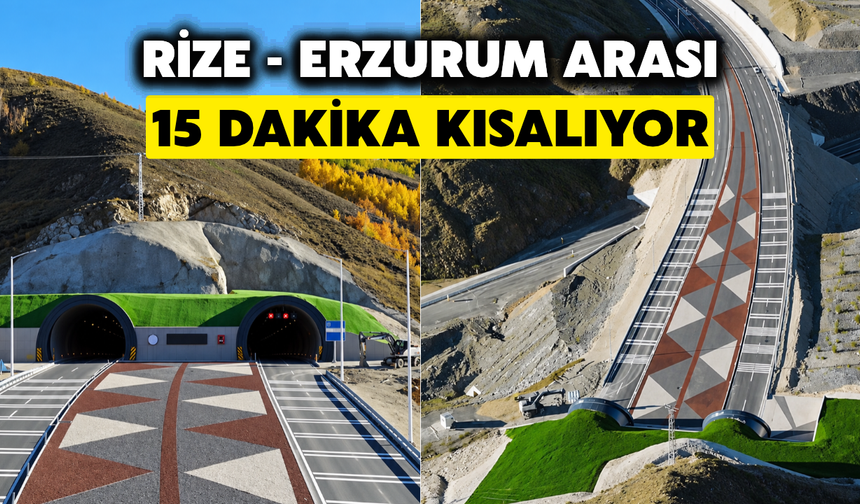 Rize-Erzurum Arasında Bir Hayal Daha Gerçeğe Dönüşüyor