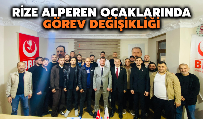 Alperen Ocakları Rize İl Başkanlığına Miraç Demirel atandı
