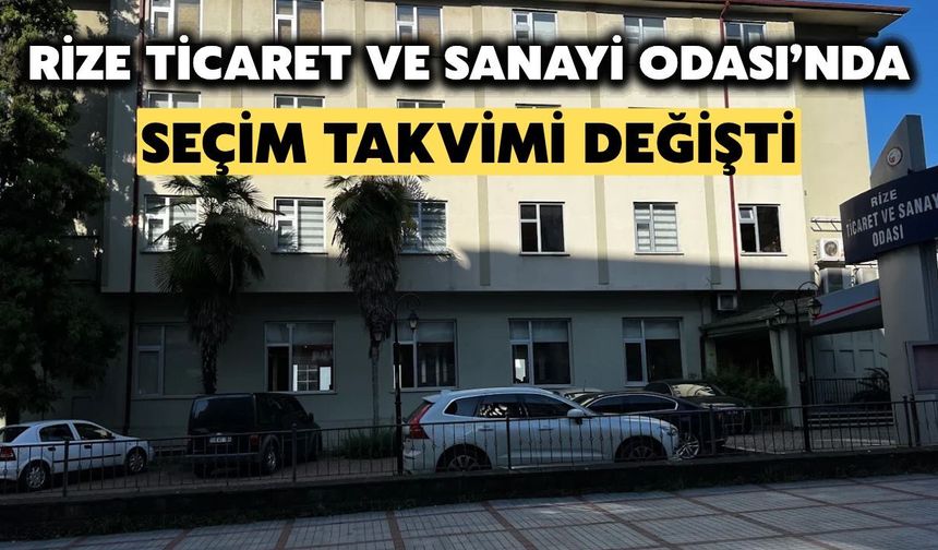 RTSO’da Başkanlık Seçim Takvimi Değişti