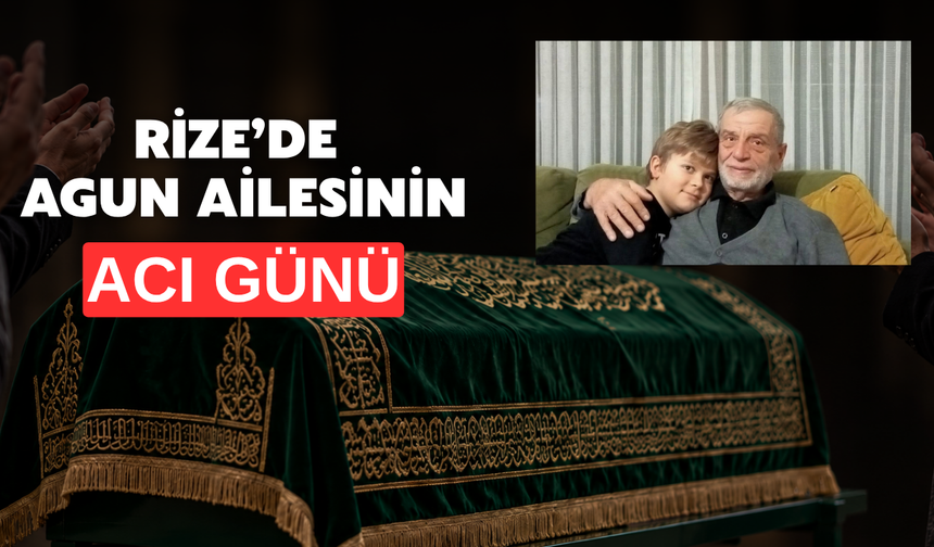 Rize'de Hüseyin Avni Agun Hayatını Kaybetti