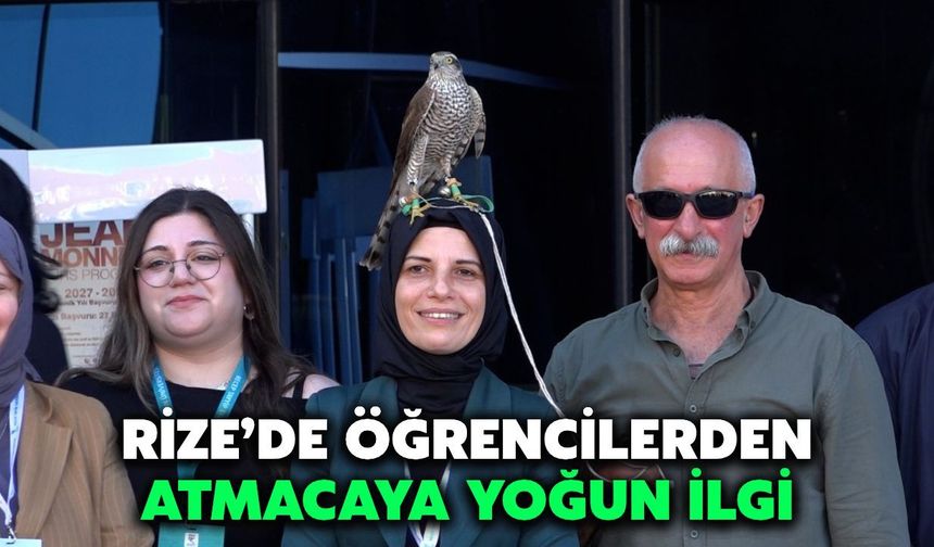 Rize'de Atmacalar Yoğun İlgi Gördü