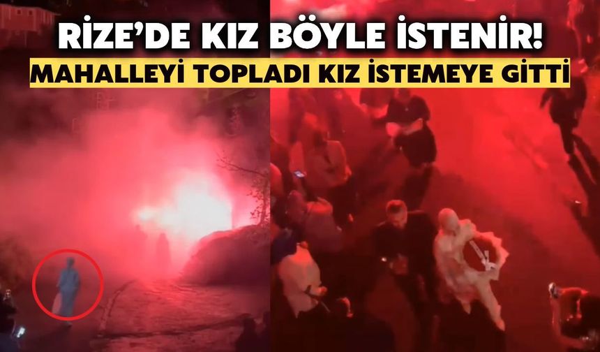 Rize'de Kız Böyle İstenir