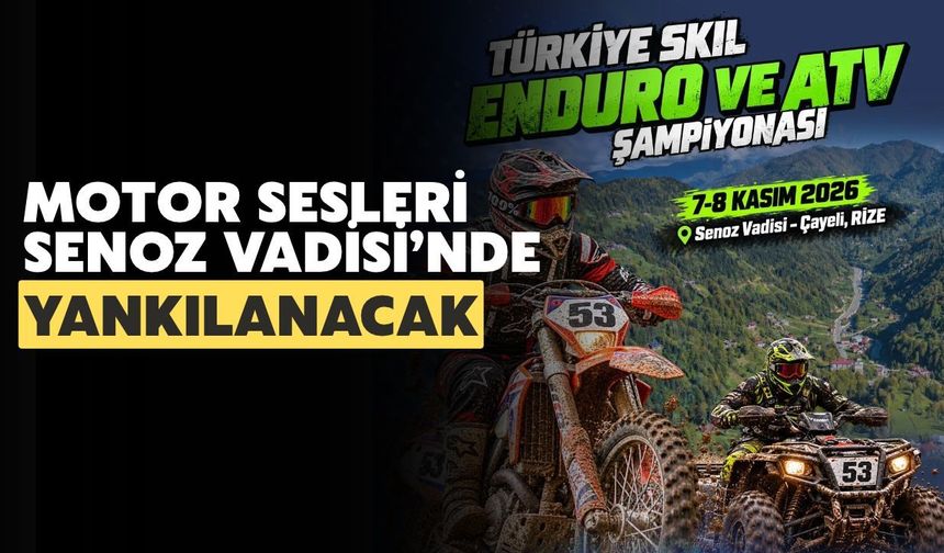 Motor Sporları Heyecanı Rize’de Yaşanacak