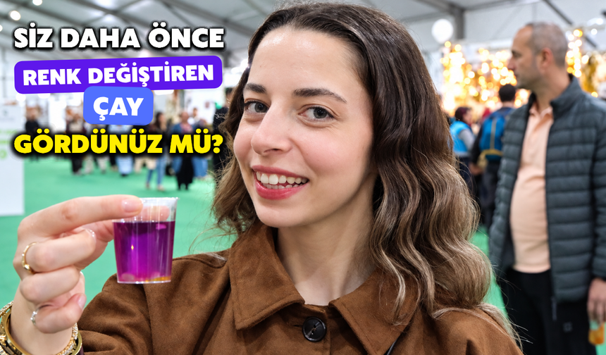 Rize’de Mavi Kelebek Çayı İlgi Görüyor