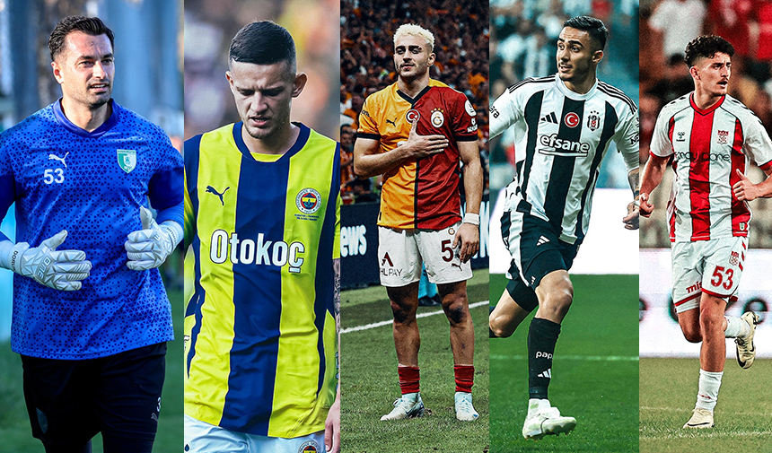 Süper Lig'de 53 Numara Giyen Futbolcular