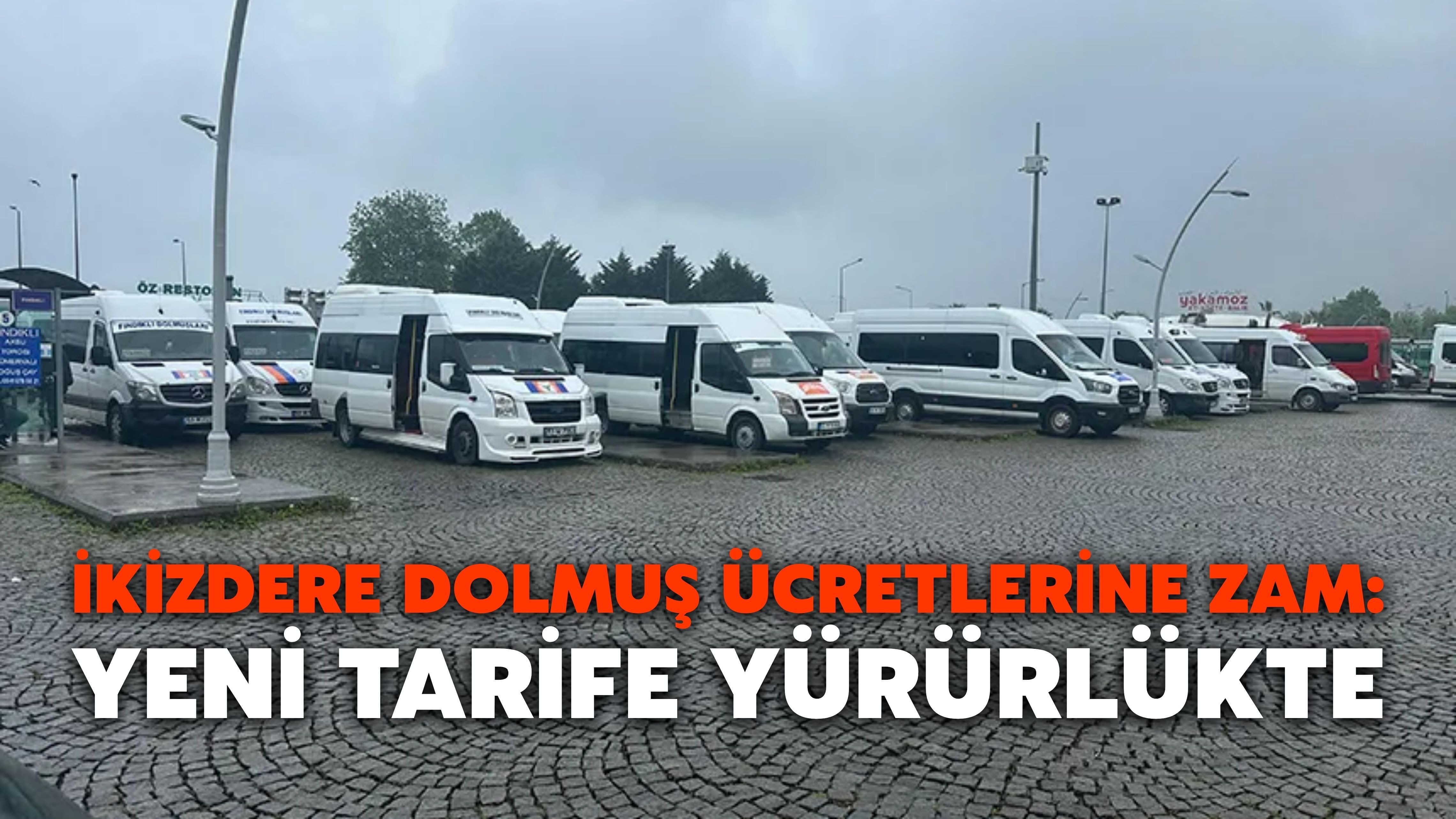 İkizdere Dolmuş Ücretlerine Zam: Yeni Tarife Yürürlükte
