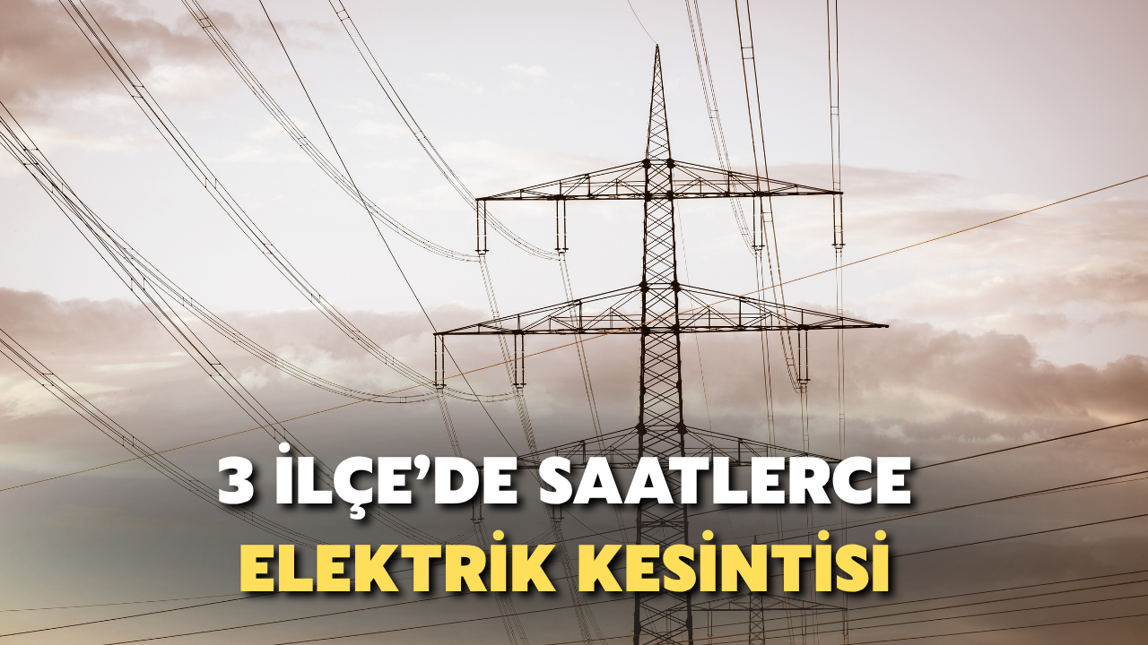 Rize'de 3 İlçede Saatlerce Elektrik Kesintisi