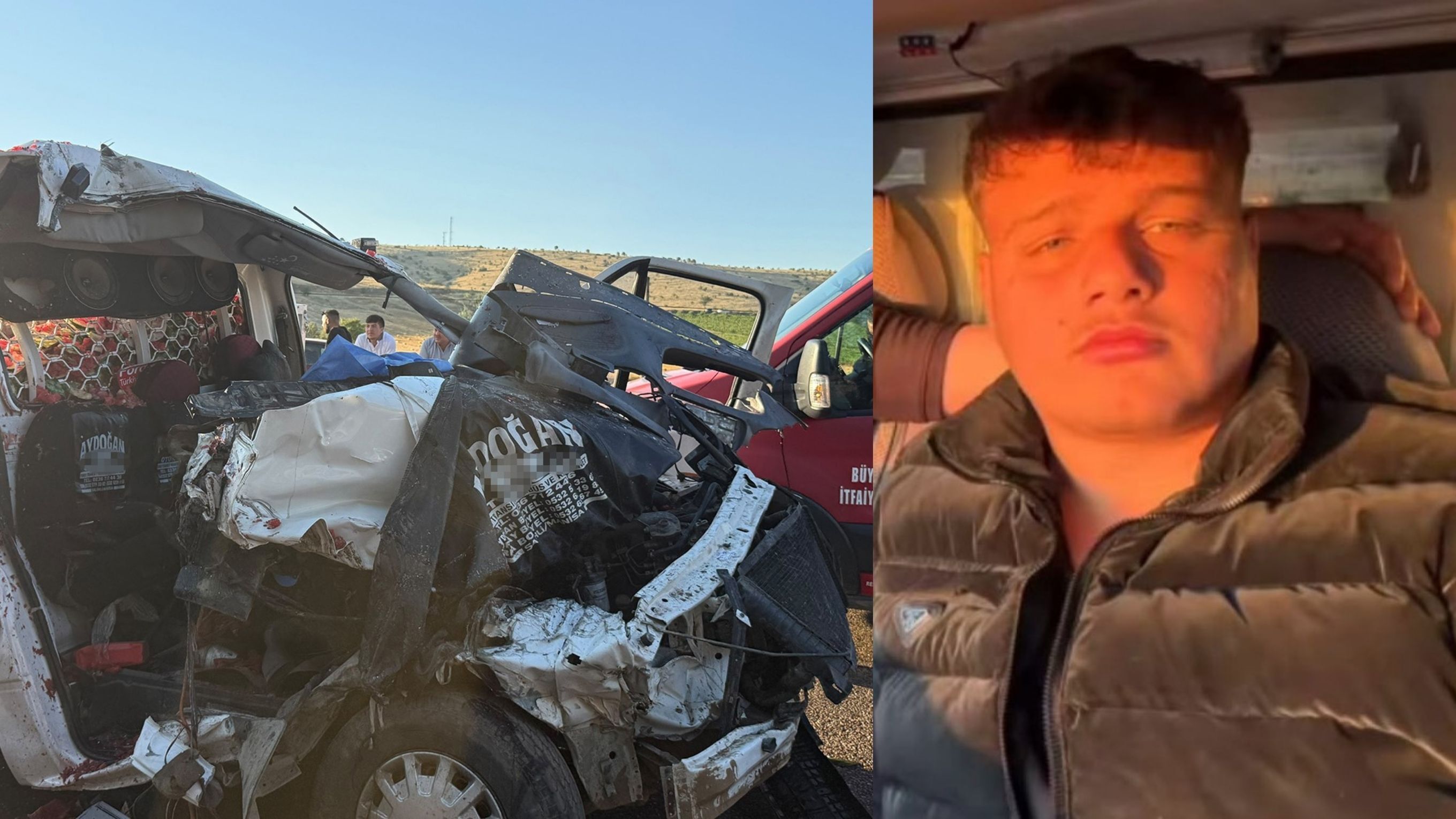 18 Yaşındaki Genç Feci Kazada Hayatını Kaybetti