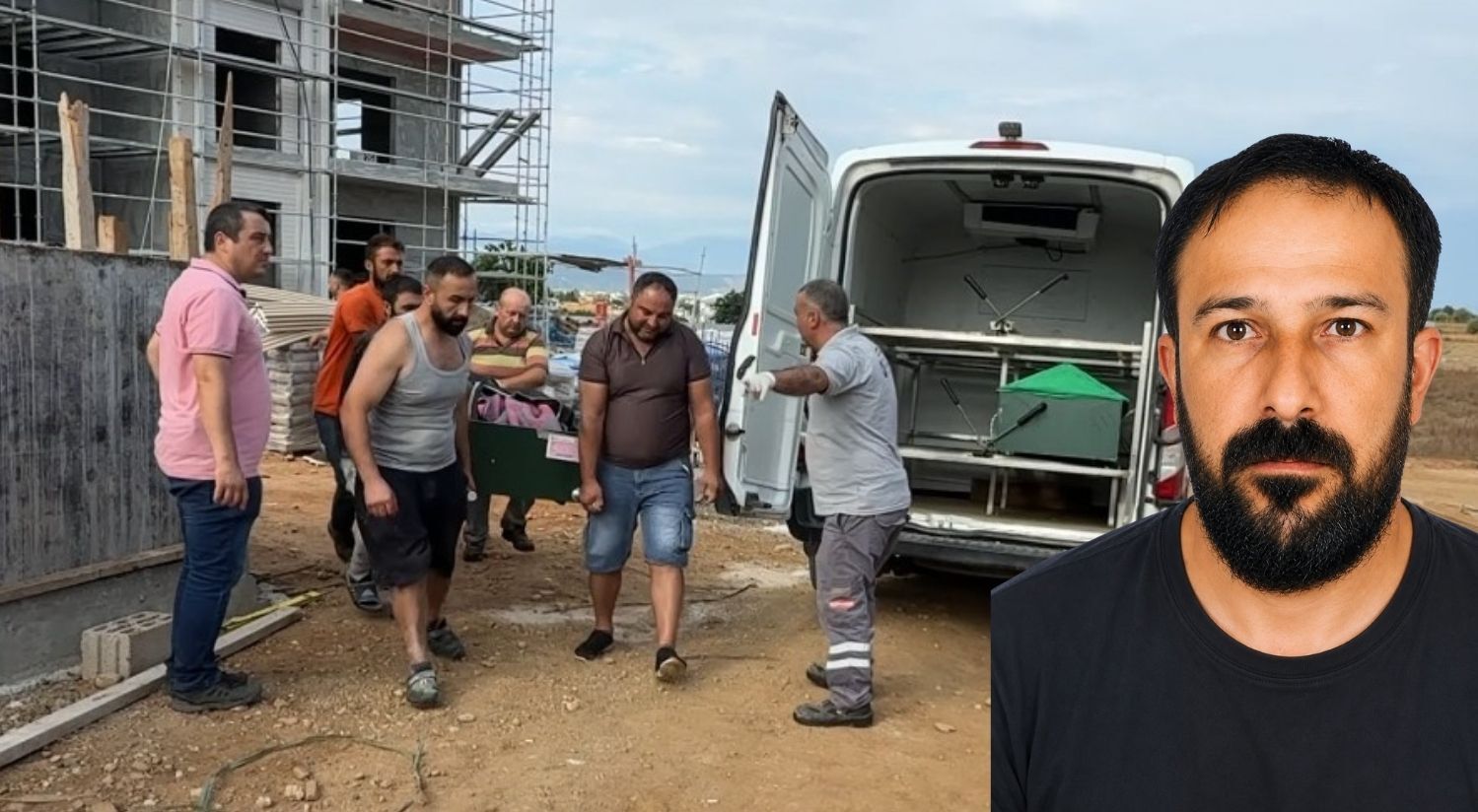 İnşaatta Üzerine Beton Blok Düşen İşçi Hayatını Kaybetti