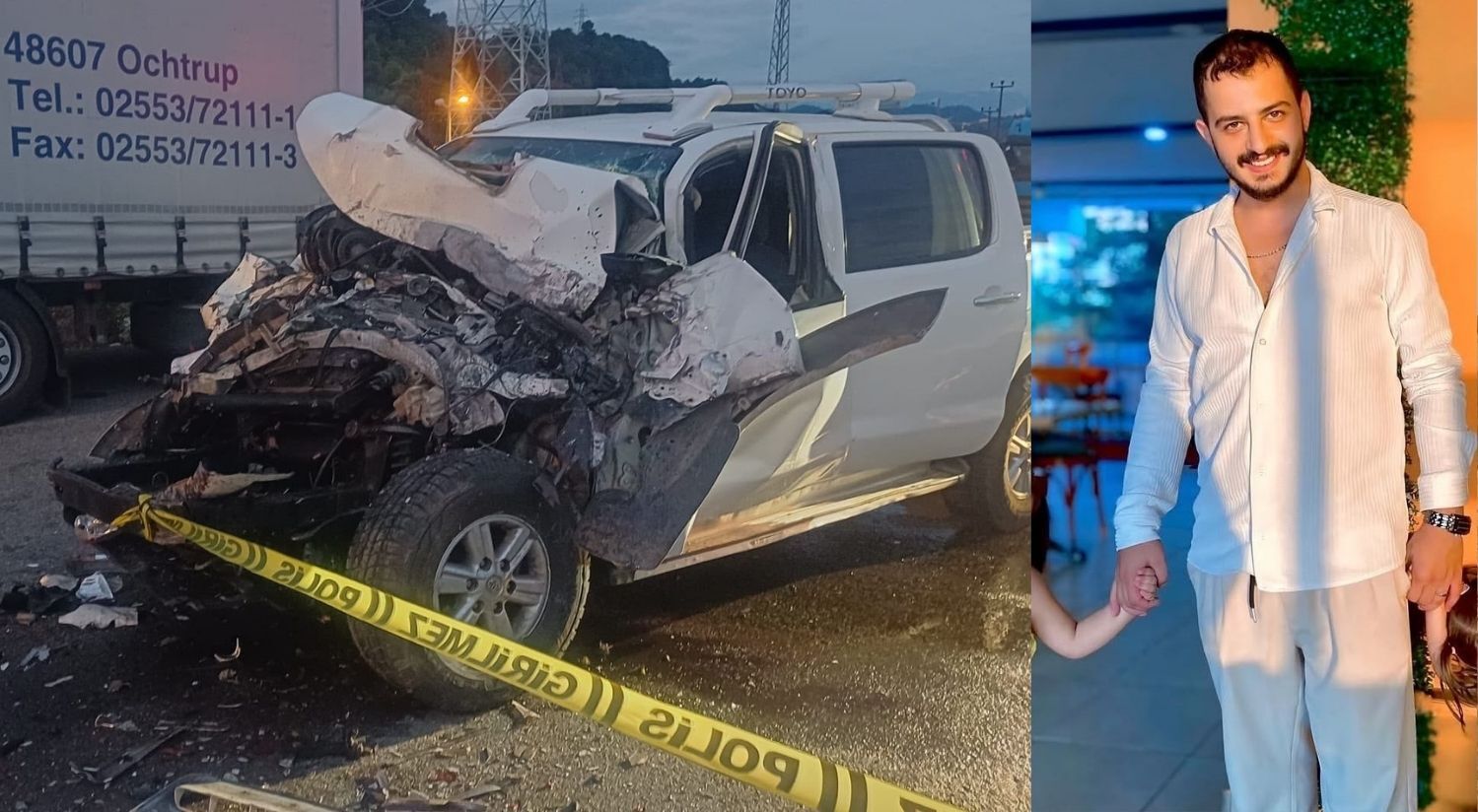 Hopa'da Kamyonet Tıra Arkadan Çarptı: 29 Yaşındaki Sürücü Hayatını Kaybetti