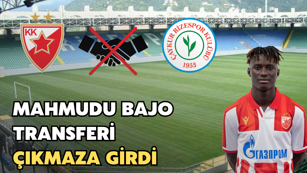 Çaykur Rizespor’da Mahmudu Bajo Transferi Çıkmaza Girdi