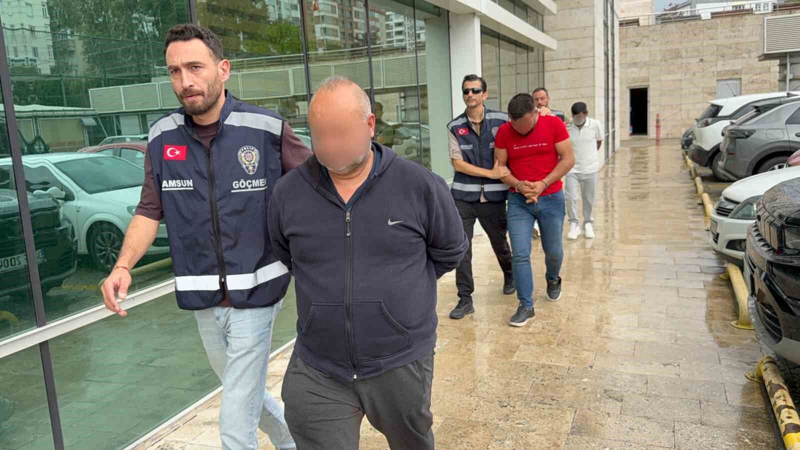 Samsun'da Göçmen Kaçakçılığı Operasyonu: 13 Göçmen Yakalandı