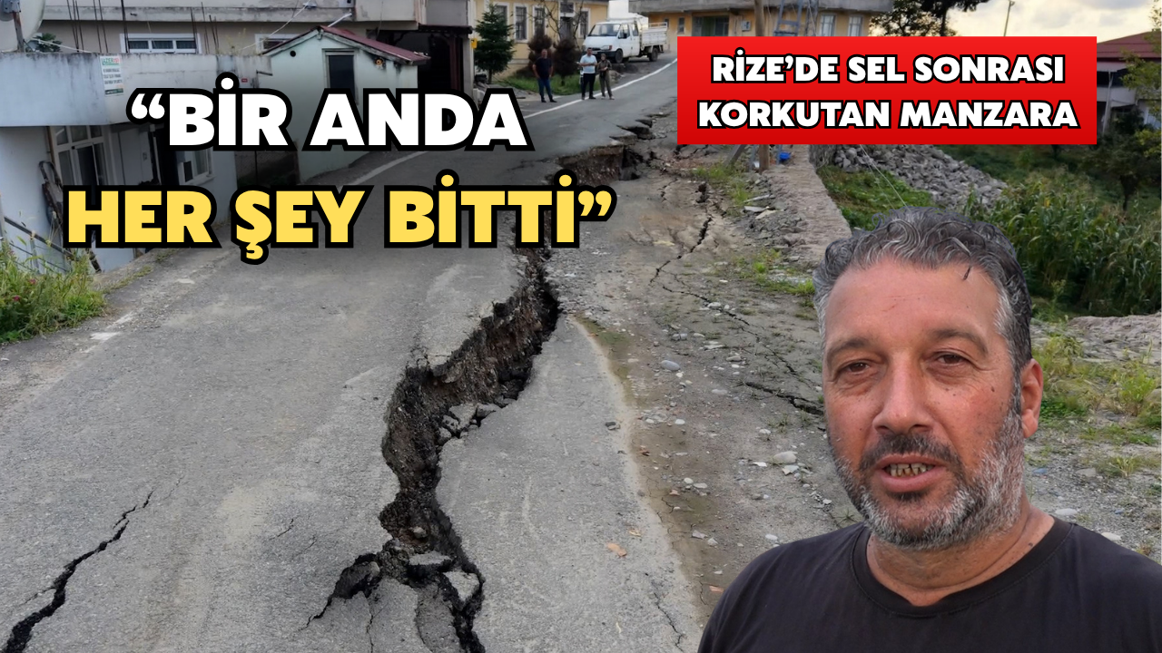 İyidere’de Sel Sonrası Korkutan Manzara: “Bir Anda Her Şey Bitti"