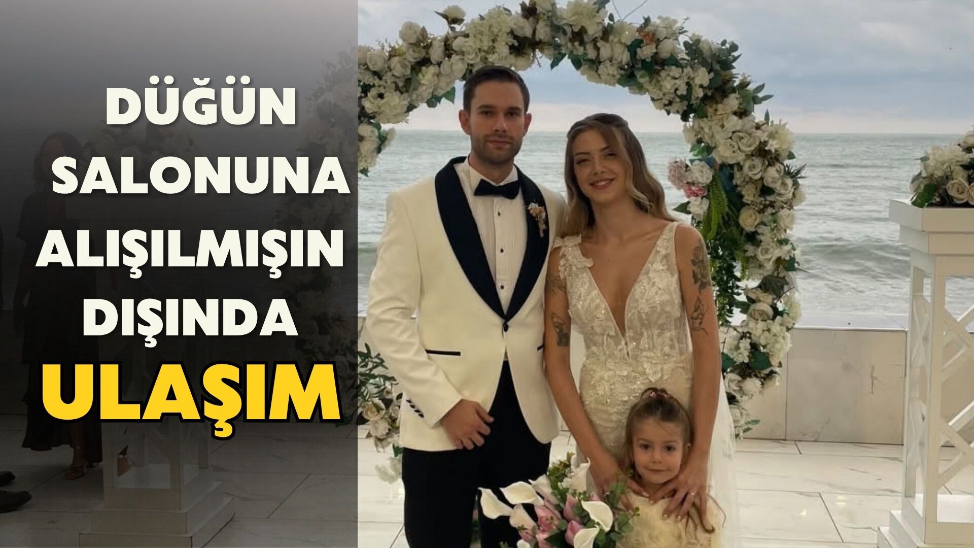 Düğün Salonuna Minibüsle Gittiler