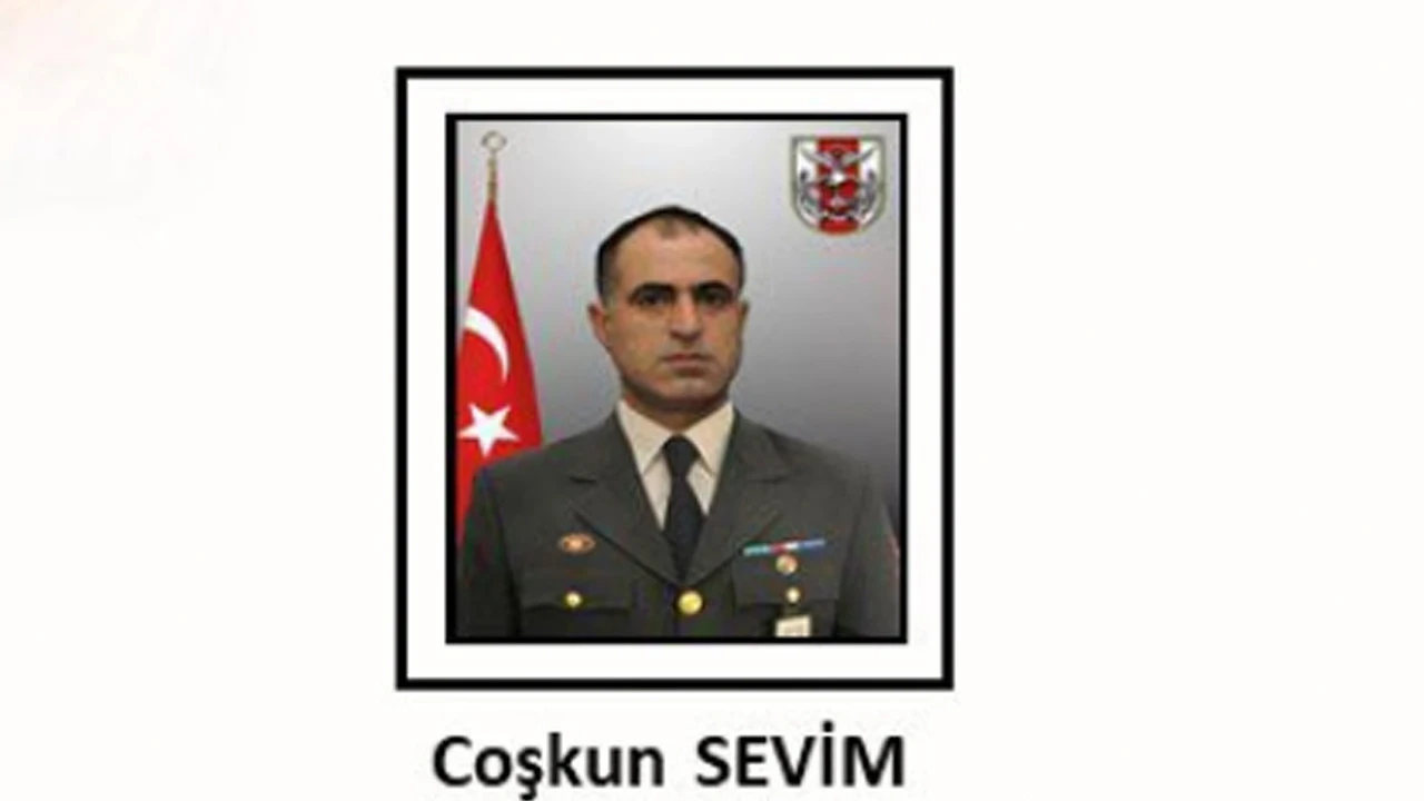 Uzman Çavuş Coşkun Sevim Şehit Oldu