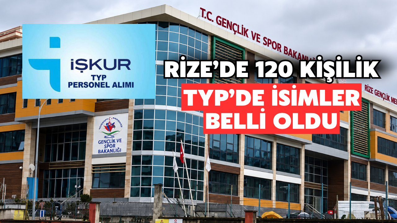 Rize'de TYP Kurası Çekildi: İşte İlçe İlçe İsimler: